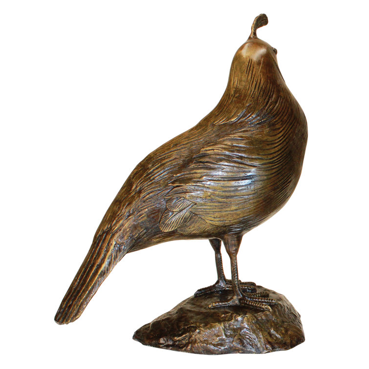 Design Toscano Male California Quail Garden Statue Wayfair